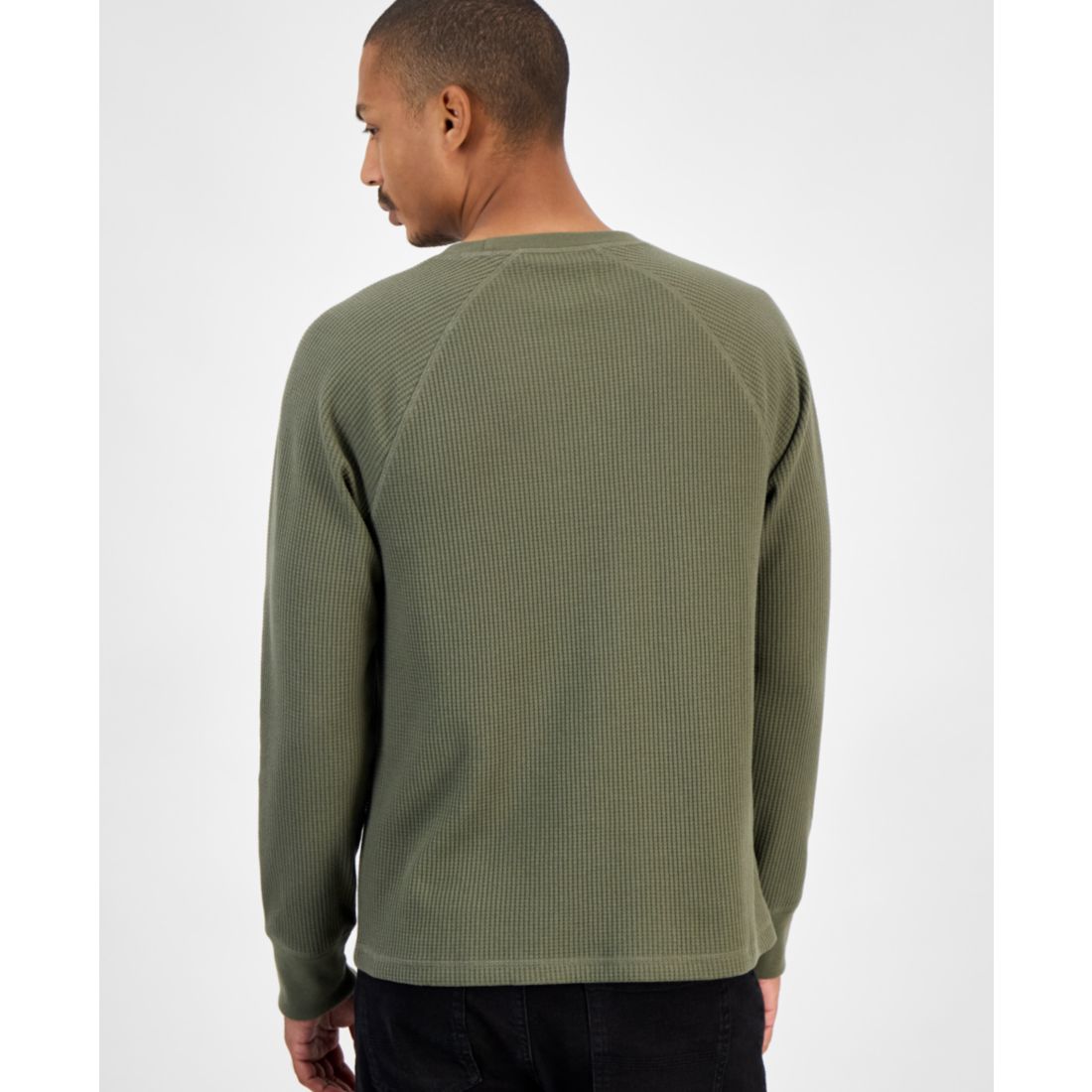 Sun + Stone Men's Graphic Thermal Shirt, Macy's Exclusive