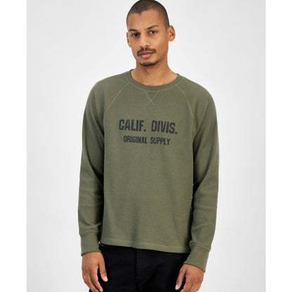 Sun + Stone Men's Graphic Thermal Shirt, Macy's Exclusive