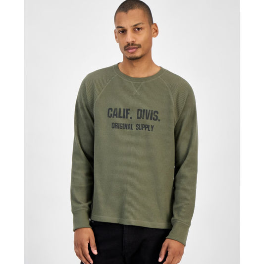 Sun + Stone Men's Graphic Thermal Shirt, Macy's Exclusive
