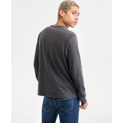 Sun + Stone Men's Long-Sleeve Cotton T-Shirt, Macy's Exclusive