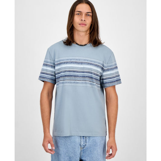 Sun + Stone Men's Striped T-Shirt, Macy's Exclusive