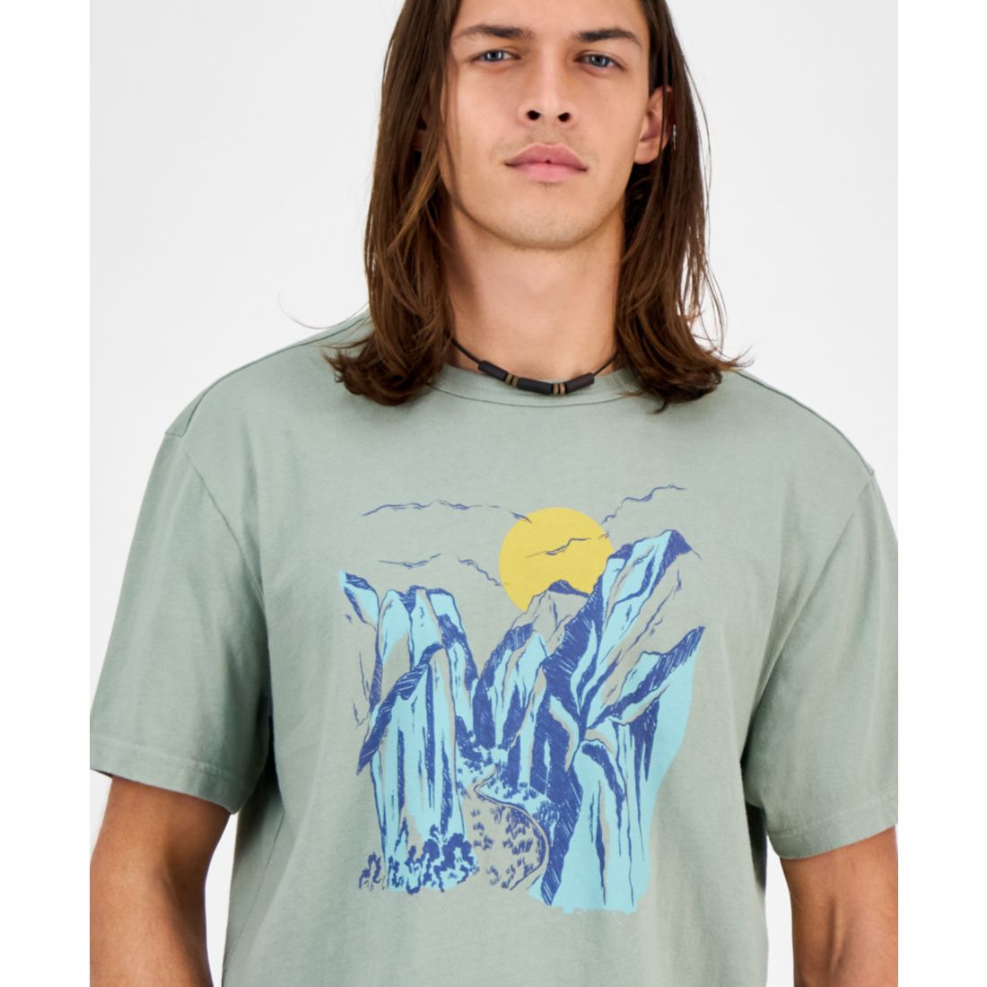 Sun + Stone Men's Short-Sleeve Cotton Colorado Graphic T-Shirt, Macy's Exclusive