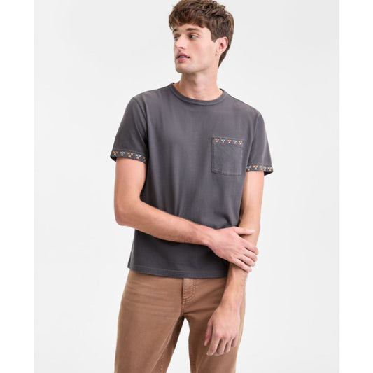 Sun + Stone Men's Short-Sleeve Stitch Pocket Cotton T-Shirt, Macy's Exclusive