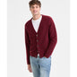 Sun + Stone Men's Long-Sleeve Brushed Solid Cardigan, Macy's Exclusive