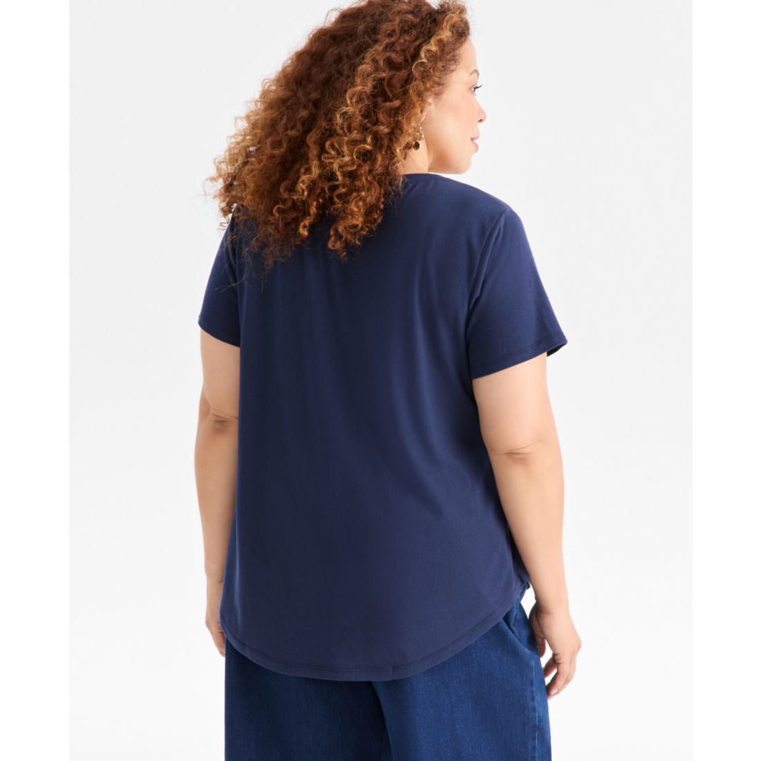 Style & Co Plus Size Menorah Graphic T-Shirt, Macy's Exclusive