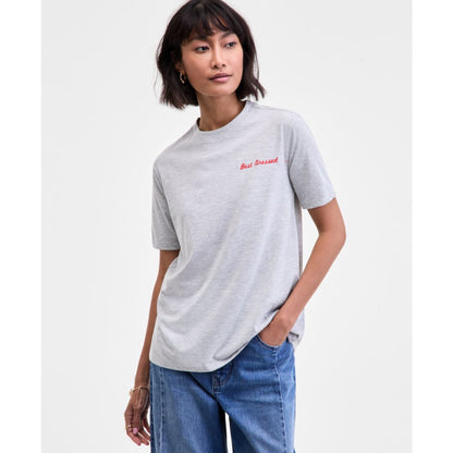 On 34th Women's Best Dressed Embroidered T-Shirt, Macy's Exclusive
