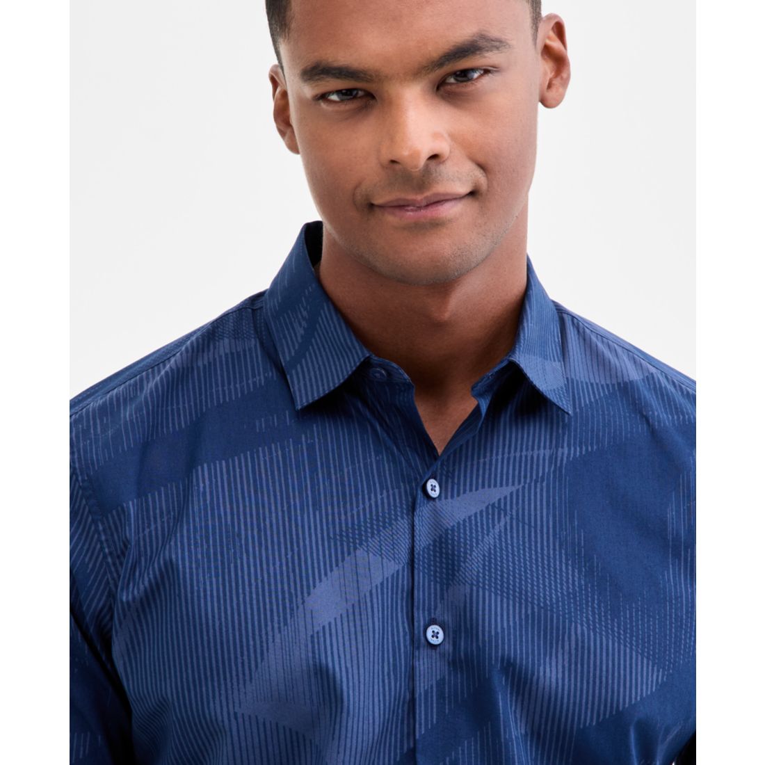 Alfani Men's Interstellar Patterned Shirt, Macy's Exclusive