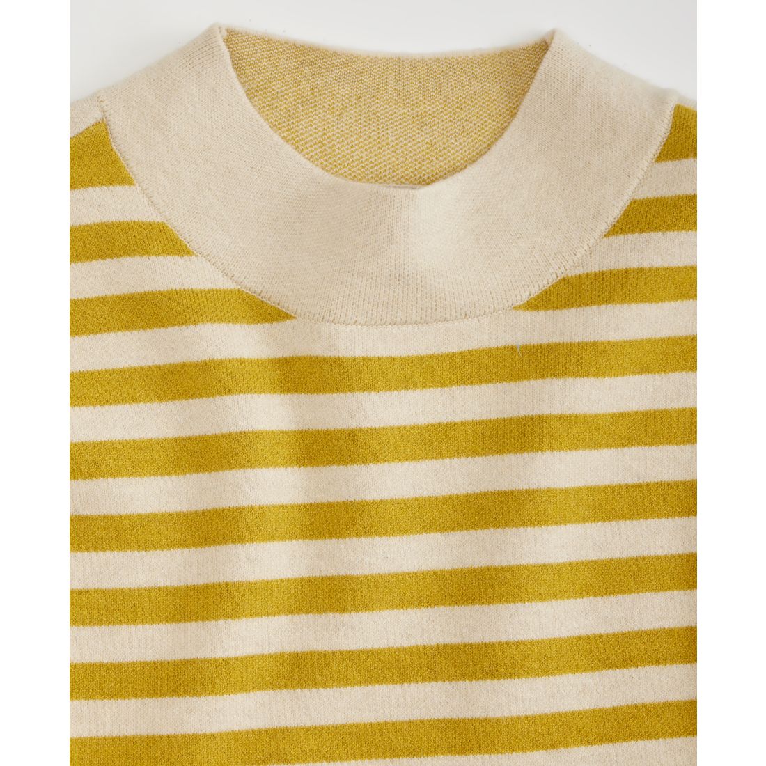 On 34th Women's Striped Mock Neck Sweater, Macy's Exclusive