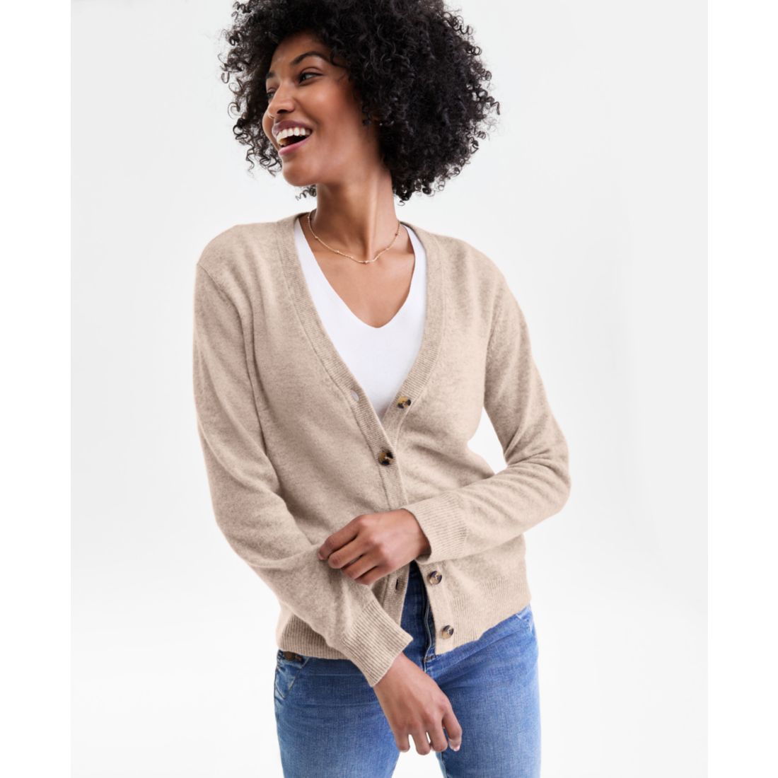Charter Club Women's 100% Cashmere Cardigan, Macy's Exclusive