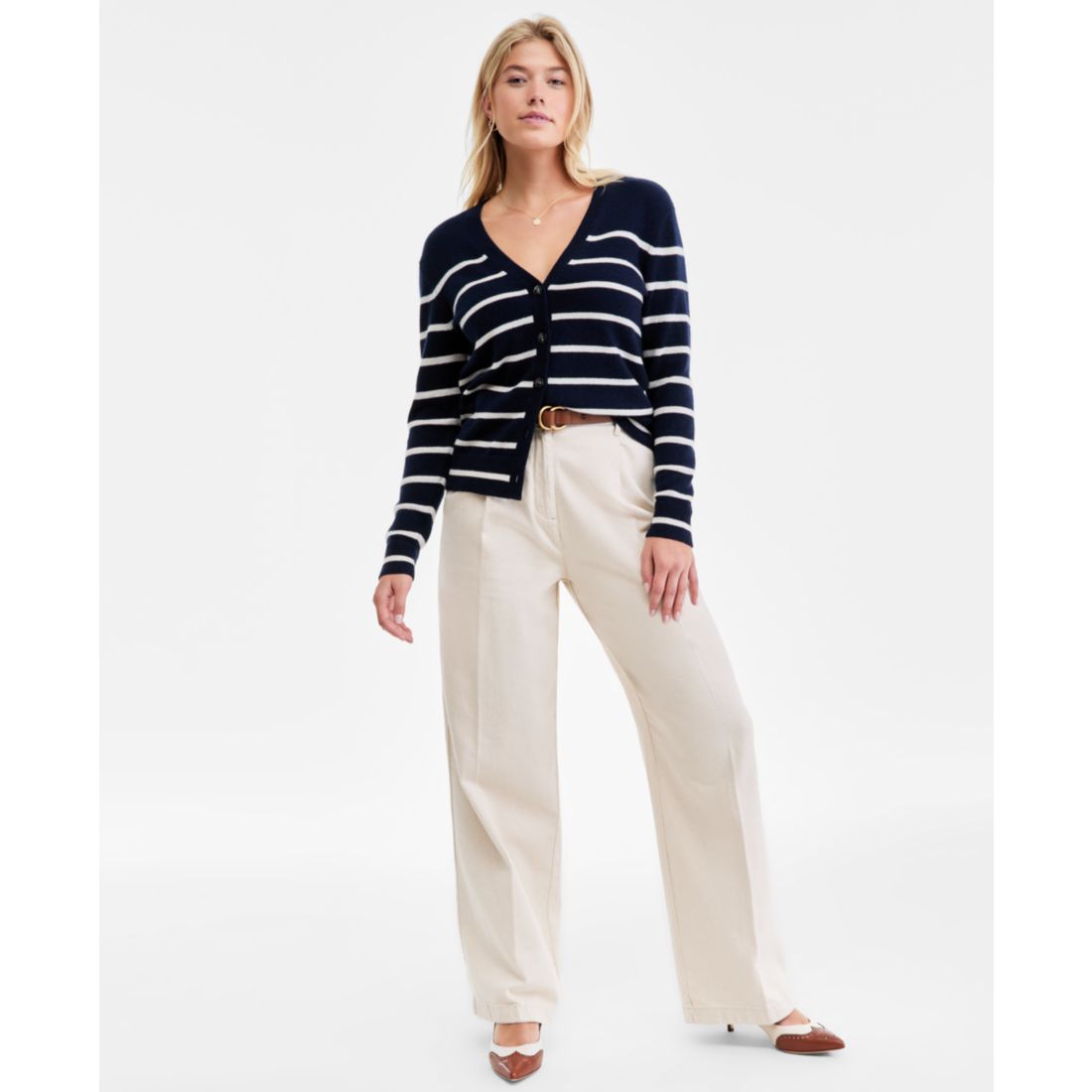 Charter Club Women's 100% Cashmere Cardigan, Macy's Exclusive