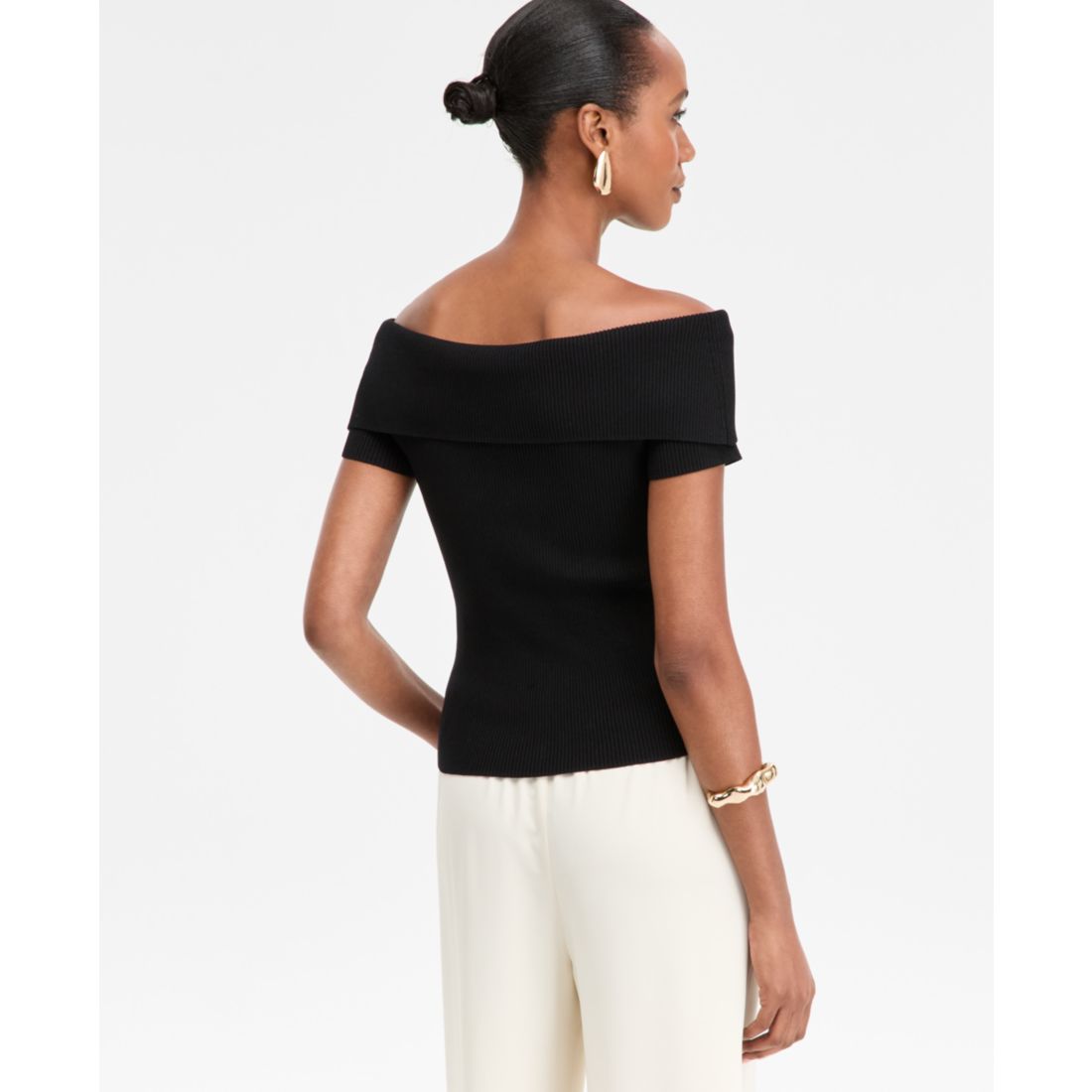 I.n.c. International Concepts Women's Off-The-Shoulder Sweater, Macy's Exclusive