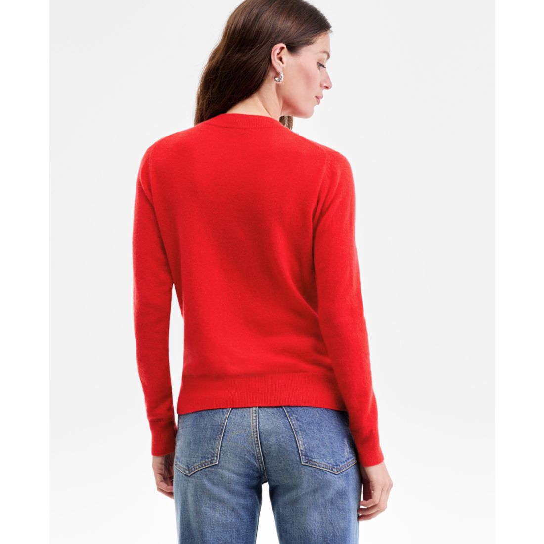 Charter Club Women's 100% Cashmere Embellished Bow Sweater, Macy's Exclusive