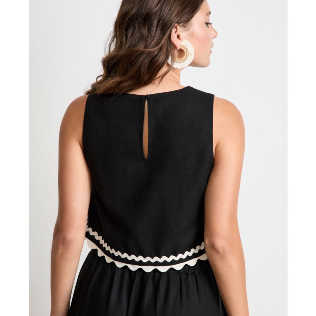 Women's Ric Rac Applique Top, Macy's Exclusive - On 34th | Alix Friedberg Capsule Collection