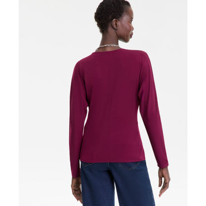 I.n.c. International Concepts Women's Dolman-Sleeve Top, Exclusively at Macy's