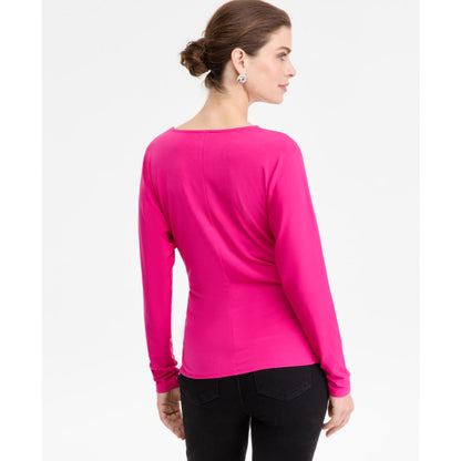 I.n.c. International Concepts Women's Dolman-Sleeve Top, Exclusively at Macy's