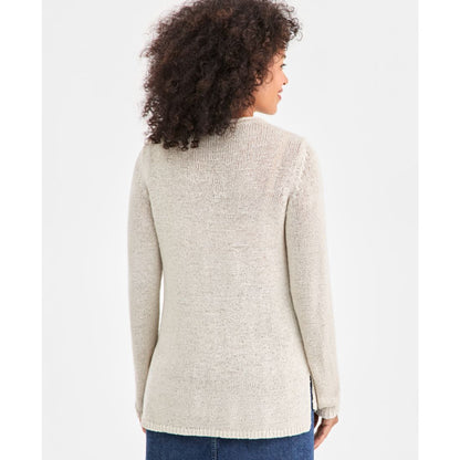 Style & Co Women's Tape Yarn Roll Neck Sweater, Macy's Exclusive