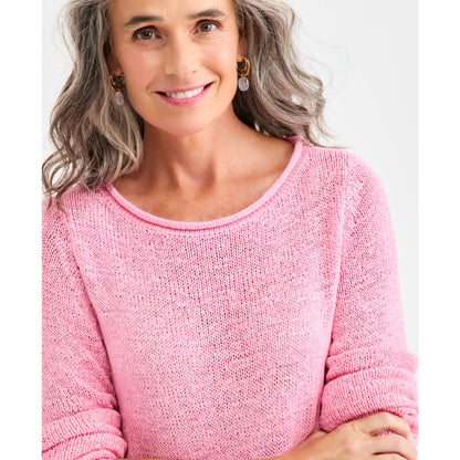 Style & Co Women's Tape Yarn Roll Neck Sweater, Macy's Exclusive