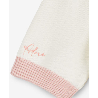 On 34th Women's Embroidered Colorblocked Short-Sleeve Sweater, Macy's Exclusive