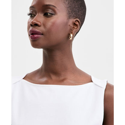 On 34th Women's Knit Sleeveless Boat-Neck Top, Macy's Exclusive
