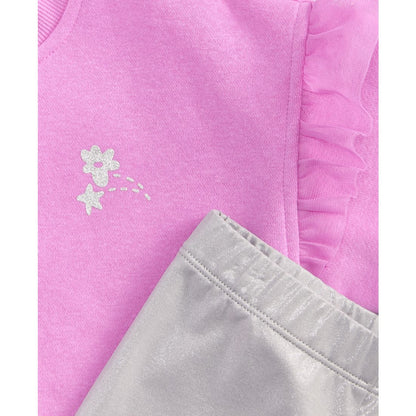 Epic Threads Girls Toddler 2T-4T Star Sweatshirt & Metallic Leggings Set, 2-Piece, Macy's Exclusive