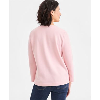 Style & Co Women's Luxsoft Fleece Sweatshirt, Macy's Exclusive