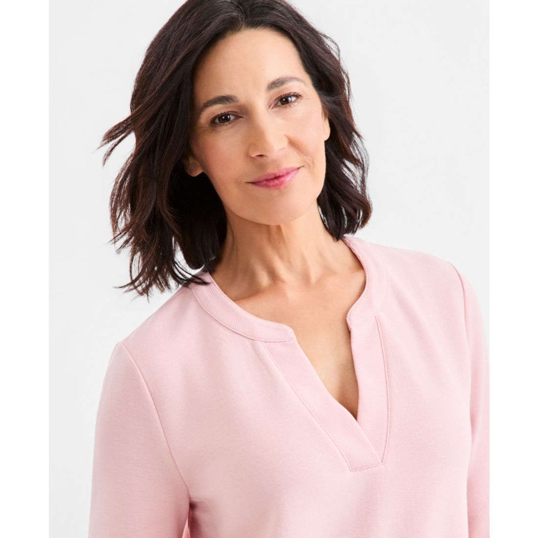 Style & Co Women's Luxsoft Fleece Sweatshirt, Macy's Exclusive