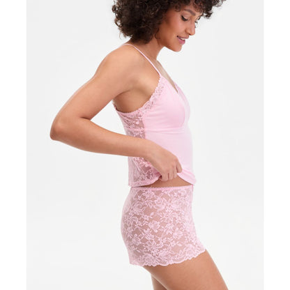 I.n.c International Concepts Women's Lace Back Tank & Shorts Set, Macy's Exclusive