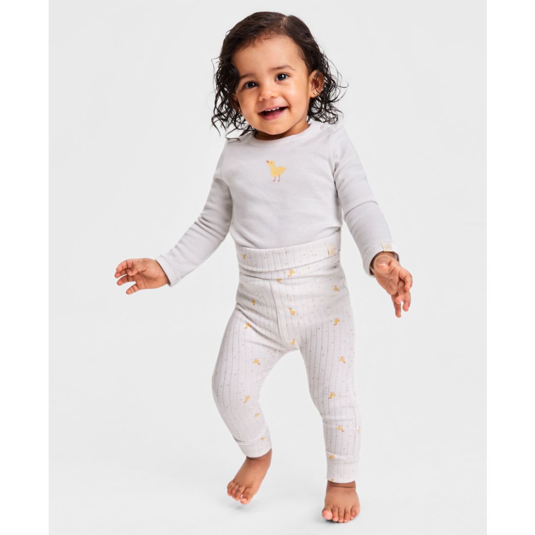 First Impressions Baby Boys' Duck Print Bodysuits and Pants, 3-Piece Set, Macy's Exclusive