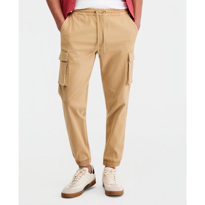Sun + Stone Men's Garment-Dyed Cargo Jogger Pants, Created for Macy's