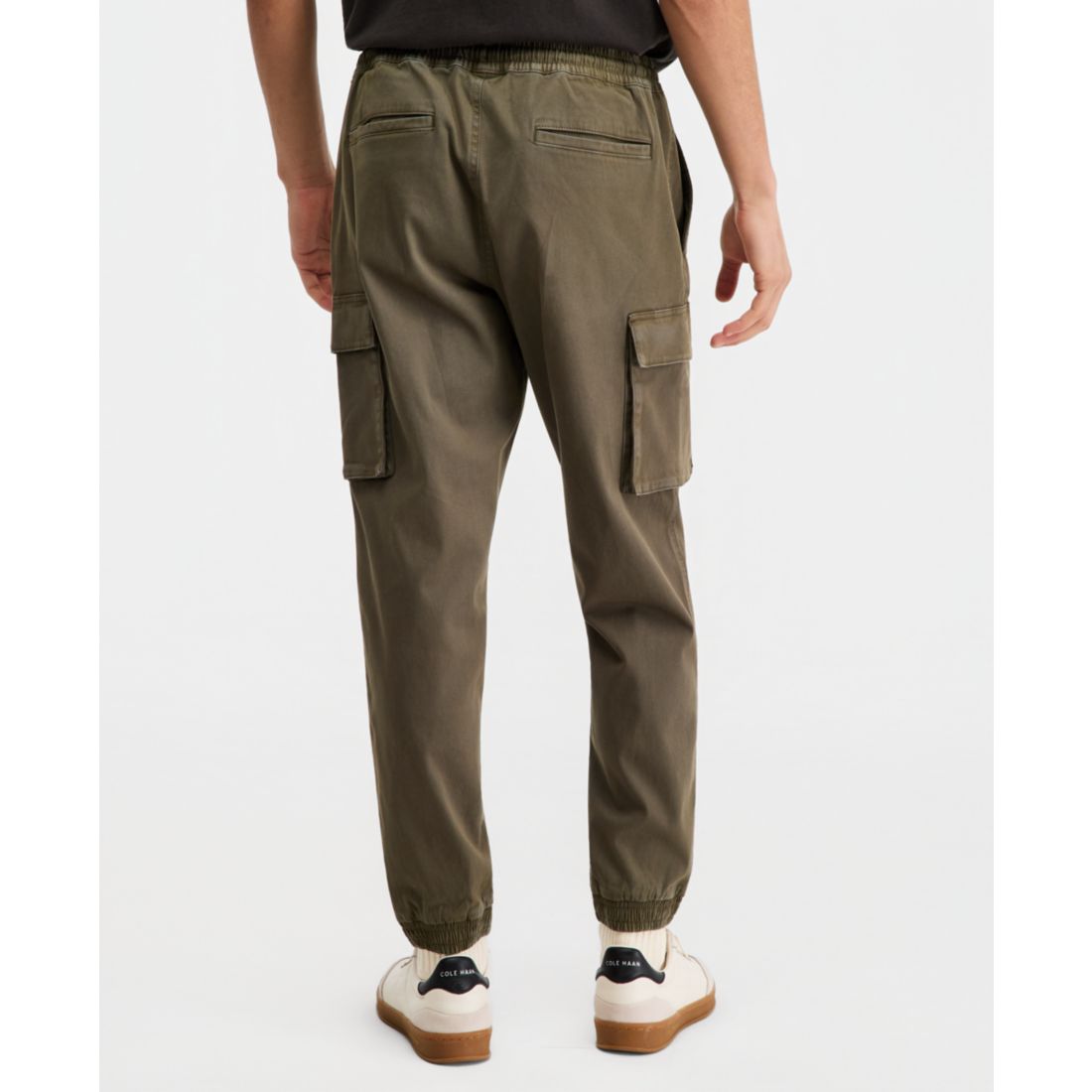 Sun + Stone Men's Garment-Dyed Cargo Jogger Pants, Created for Macy's