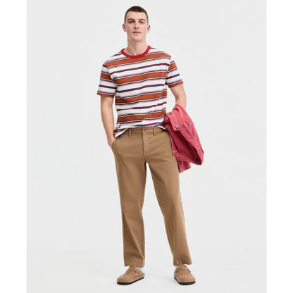 Sun + Stone Men's Cotton Chance Striped Crewneck T-Shirt, Macy's Exclusive