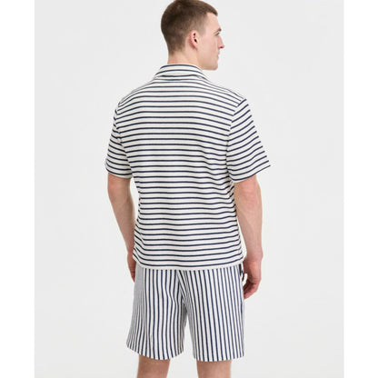 Sun + Stone Men's Jack Stripe Short-Sleeve Camp Shirt, Macy's Exclusive