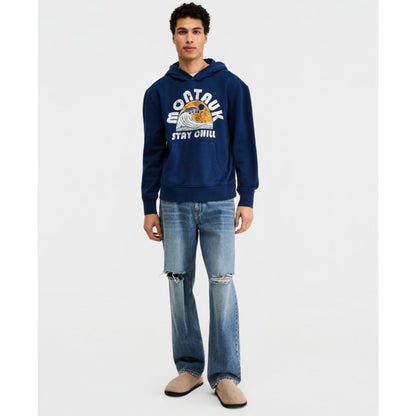 Sun + Stone Men's Montauk Graphic Pullover Hoodie, Macy's Exclusive