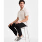 Sun + Stone Men's Textured-Stripe Short-Sleeve Shirt, Macy's Exclusive