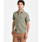 Sun + Stone Men's Textured-Stripe Short-Sleeve Shirt, Macy's Exclusive