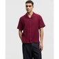 Mode of One Men's Relaxed-Fit Crinkled Short-Sleeve Shirt, Macy's Exclusive