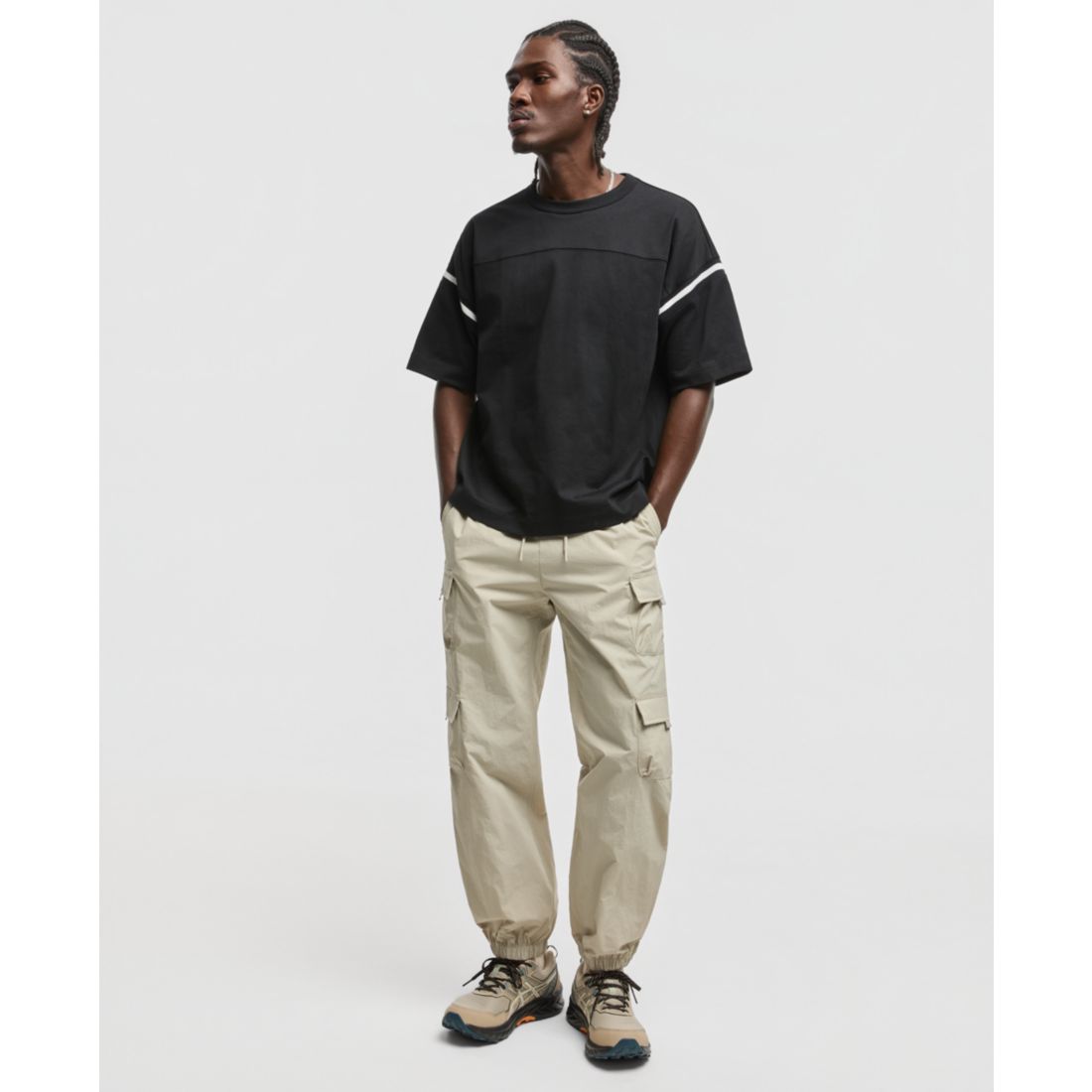 Mode of One Men's Nylon Cargo Joggers, Exclusively at Macy's