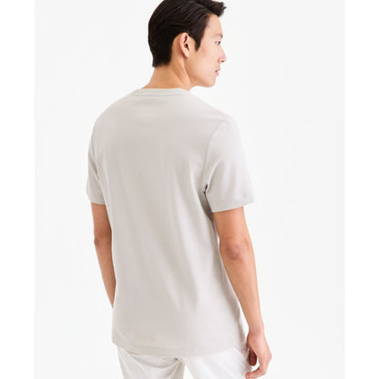 Alfani Men's Short-Sleeve Textured Mercerized T-Shirt, Macy's Exclusive