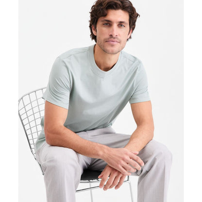 Alfani Men's Mercerized Cotton Short Sleeve Crewneck T-Shirt, Created for Macy's