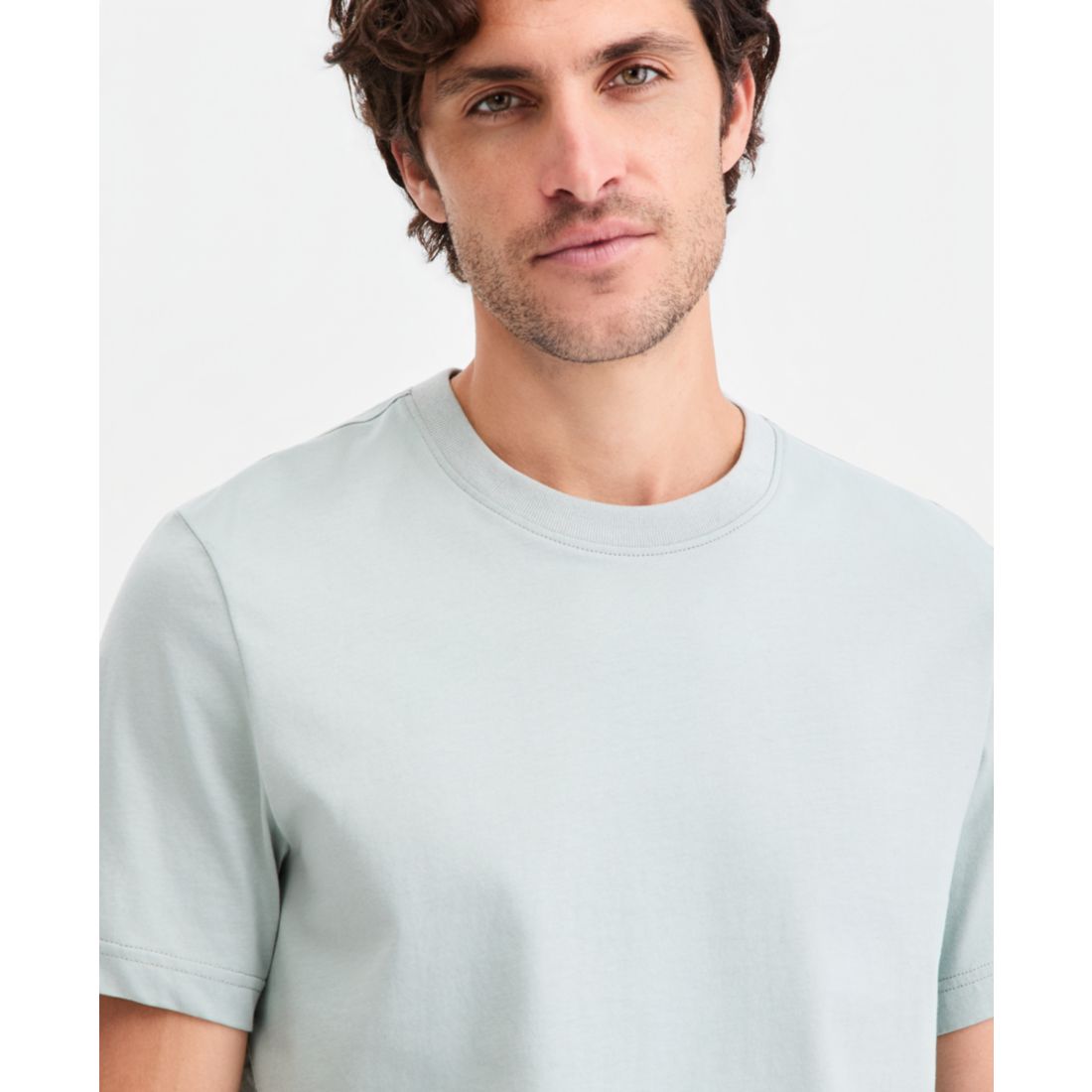 Alfani Men's Mercerized Cotton Short Sleeve Crewneck T-Shirt, Created for Macy's
