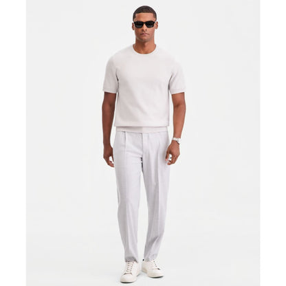Alfani Men's Oversized Pique Knit Short-Sleeve Sweater, Macy's Exclusive