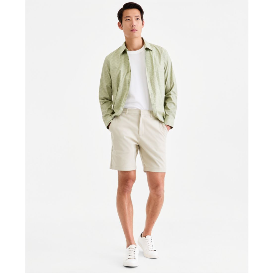 Alfani 8" Tech Shorts, Created for Macy's