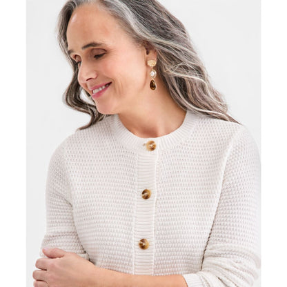 Style & Co Women's Textured Cardigan Sweater, Macy's Exclusive