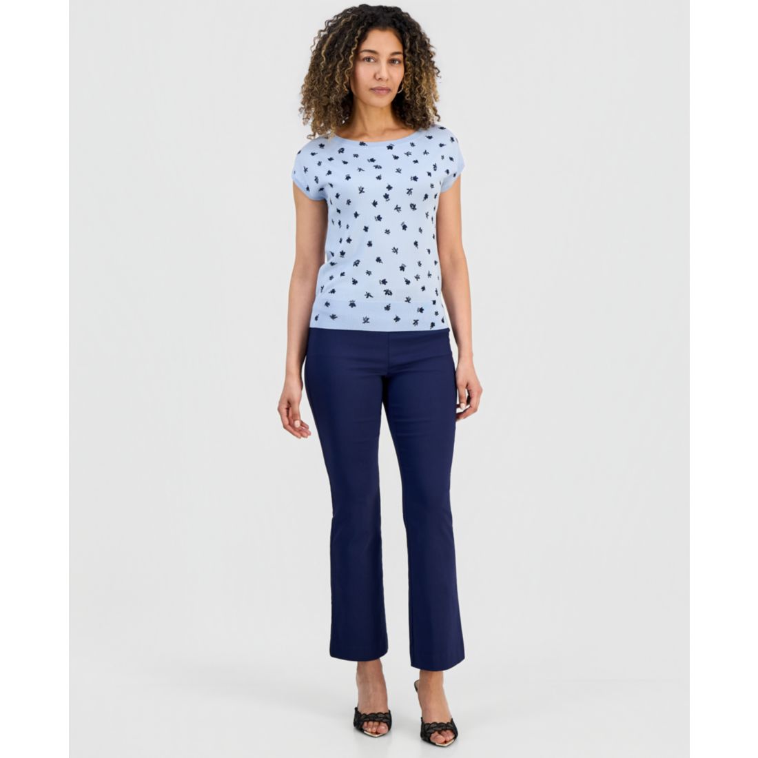 I.n.c. International Concepts Petite Cap-Sleeve Sweater, Macy's Exclusive