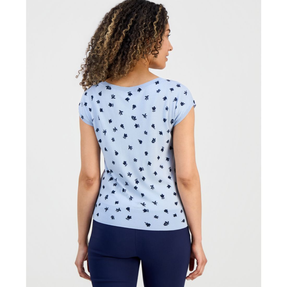 I.n.c. International Concepts Petite Cap-Sleeve Sweater, Macy's Exclusive