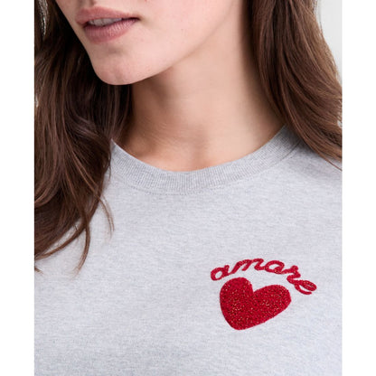 On 34th Women's Cuffed Amore Embroidered T-Shirt, Macy's Exclusive