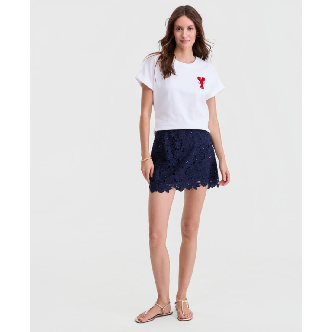 On 34th Women's Embellished Lobster Graphic T-Shirt, Macy's Exclusive
