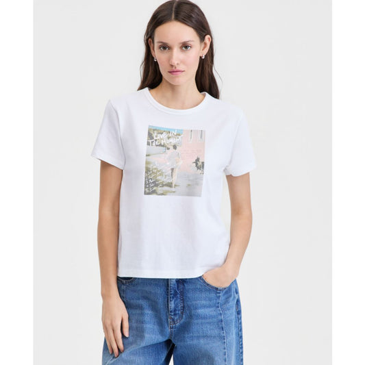 On 34th Women's Cotton Solo Traveler Everyday Graphic Tee, Macy's Exclusive
