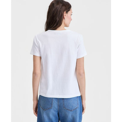 On 34th Women's Cotton Solo Traveler Everyday Graphic Tee, Macy's Exclusive