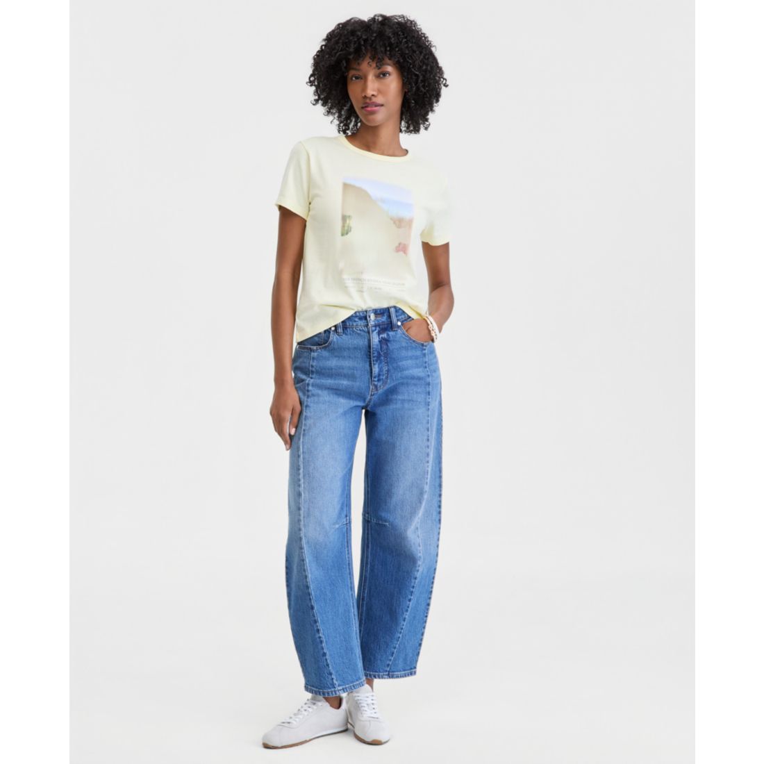 On 34th Women's Landscape Everyday Graphic Tee, Macy's Exclusive